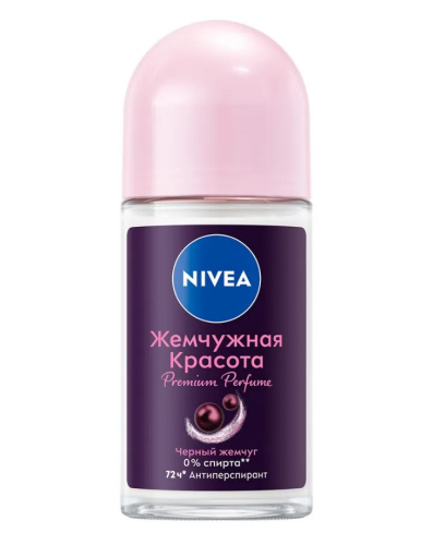 NIVEA антиперспирант жен. жемчужная красота рremium рerfume 50мл ролл